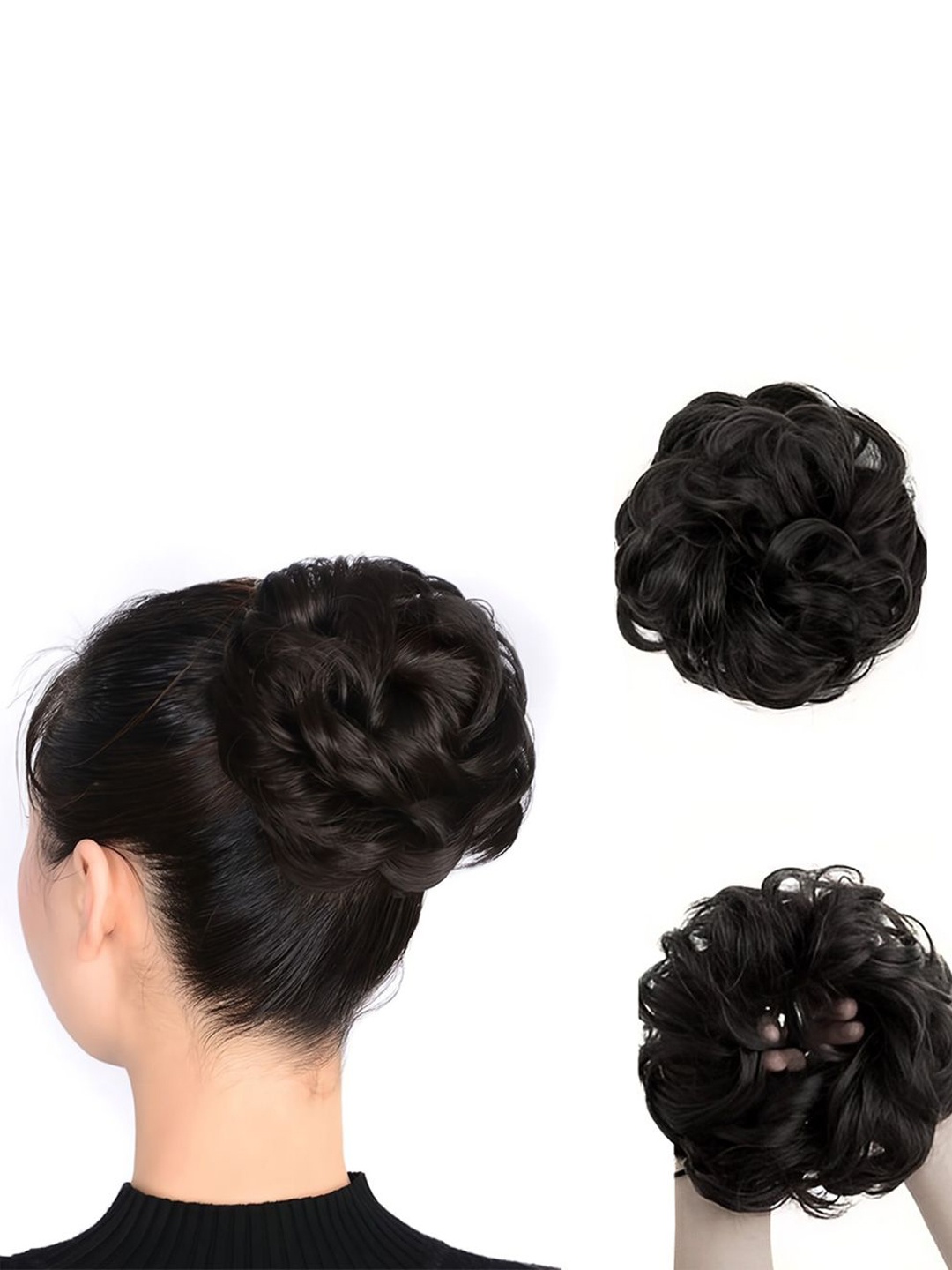 

D-Divine Messy Bun Hair Extension - Black