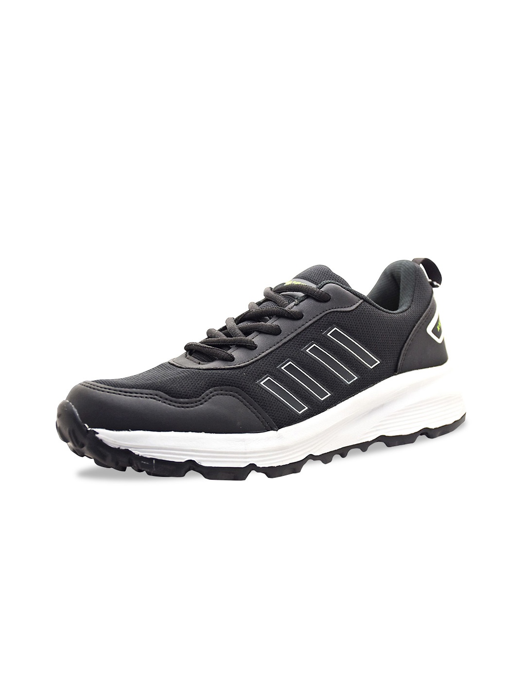 

TRV Men Mesh Running Non-Marking Shoes, Black