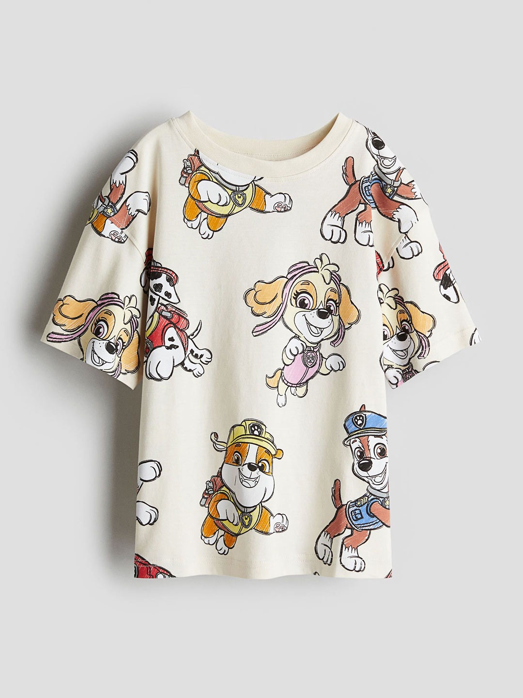 

H&M Boys Printed Pure Cotton Tshirts, White