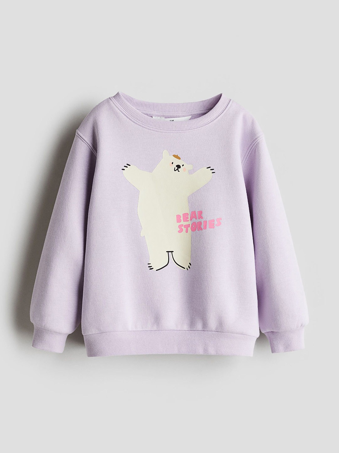 

H&M Girls Printed Sweatshirts, Purple