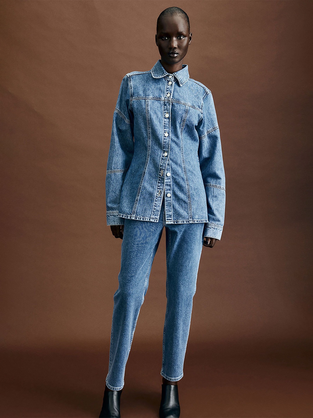 

H&M Denim shirt, Blue