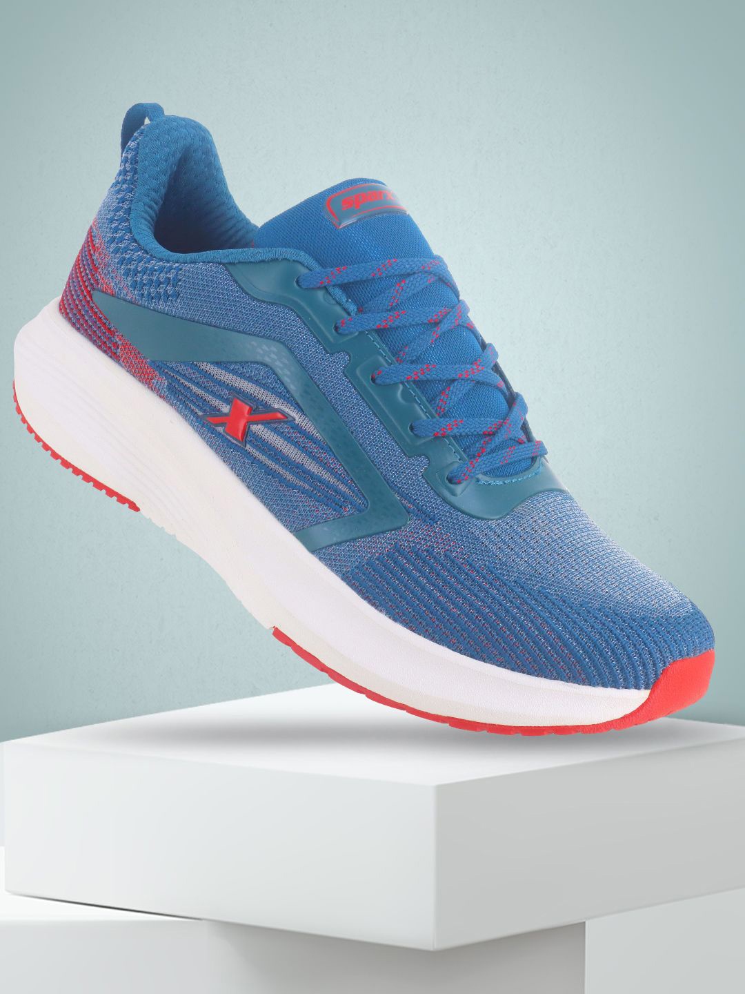 

Sparx Men Mesh Running Lace-Ups Shoes, Blue