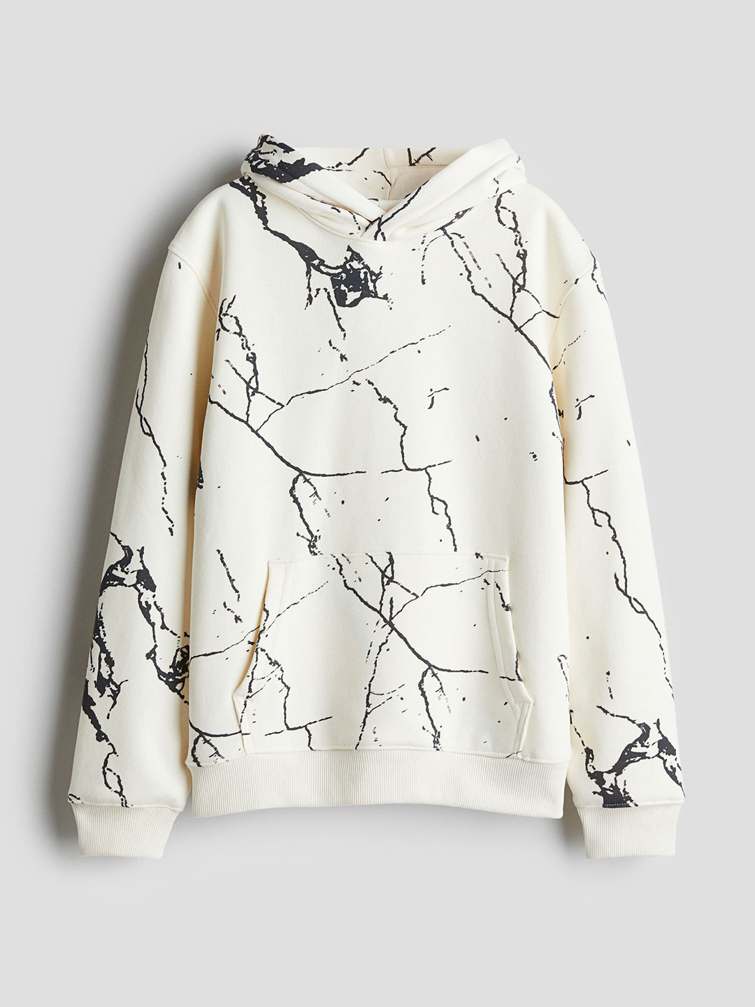 

H&M Boys Printed Hoodie, White
