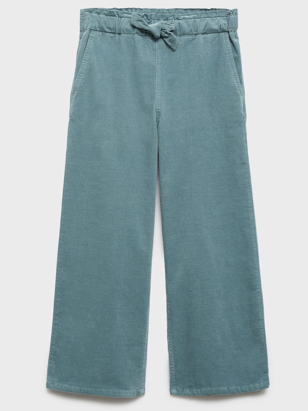 

Mango Kids Girls Parallel Trousers, Green