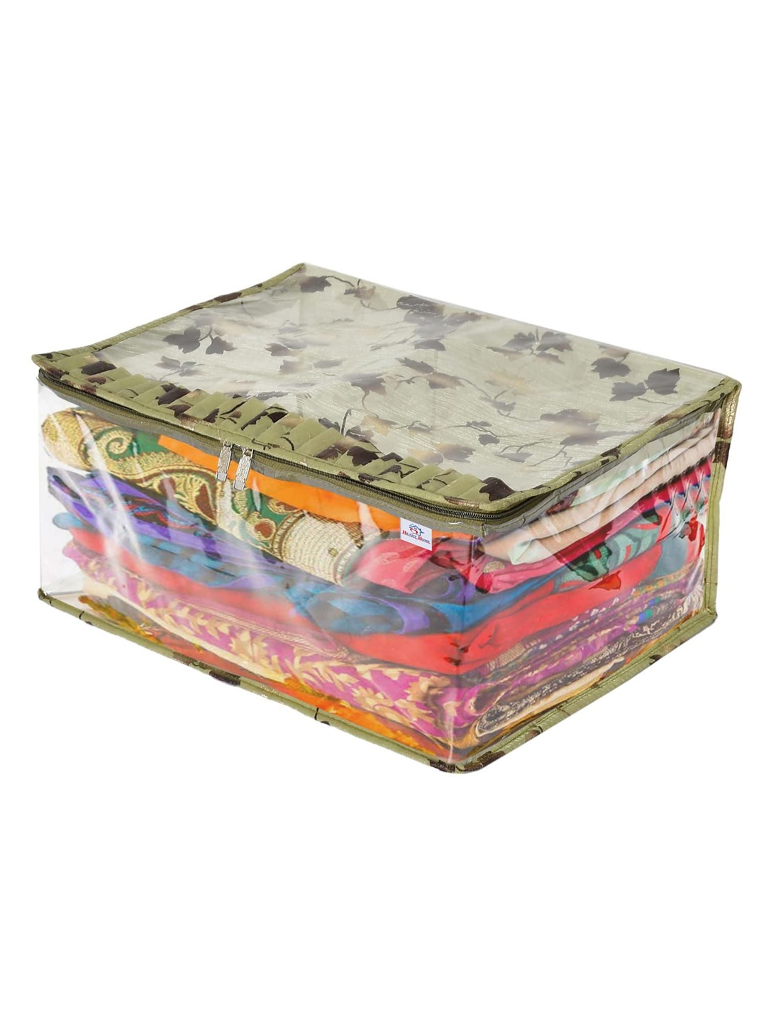 

Kuber Industries Green Set of 1 Regular Multi-Utility Organisers