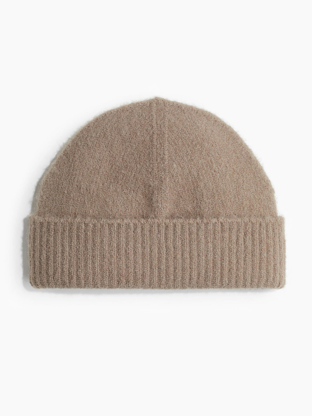 

H&M Men Knitted Hat, Beige