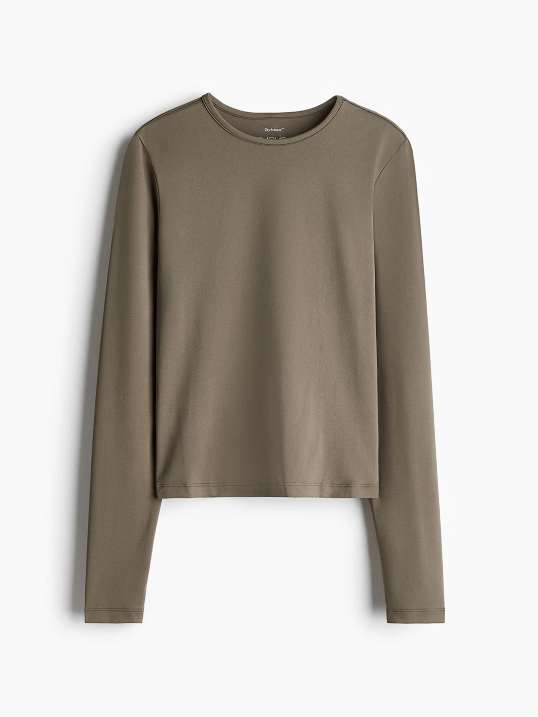 

H&M Sports Top In Dry Move, Olive