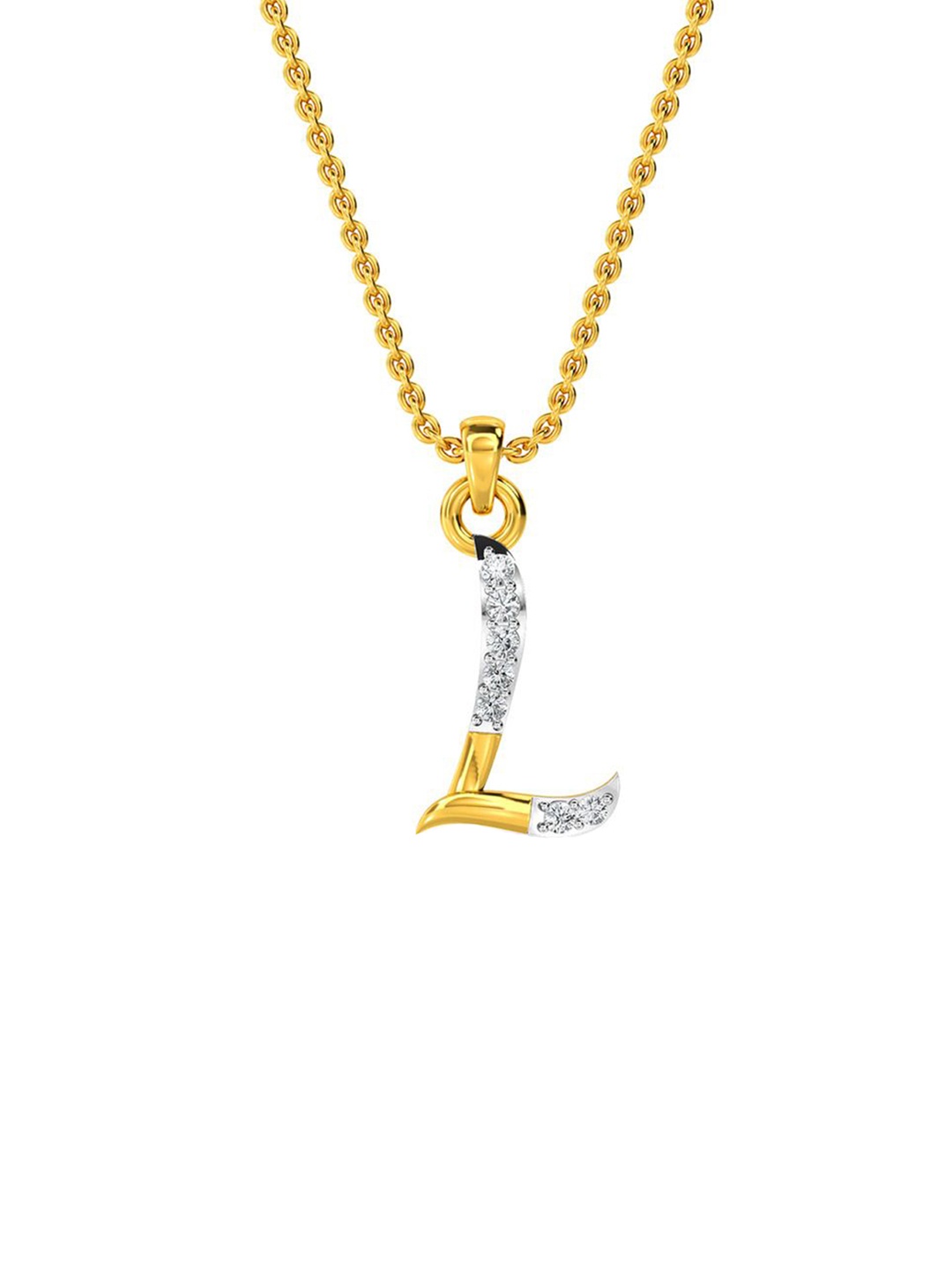 

KISNA DIAMOND AND GOLD JEWELLERY 14KT Pendant Diamond 0.06 CT