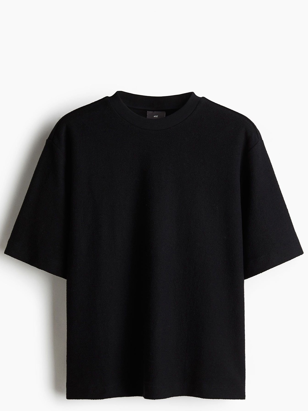 

H&M Oversized Fit Cotton T-shirt, Black