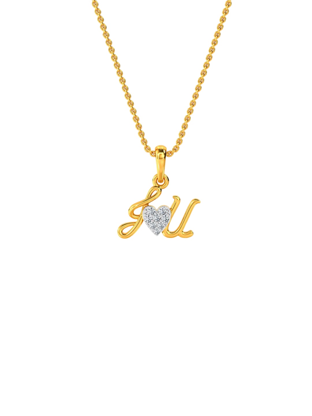 

KISNA DIAMOND AND GOLD JEWELLERY Women 18KT Pendant Diamond 0.06 CT