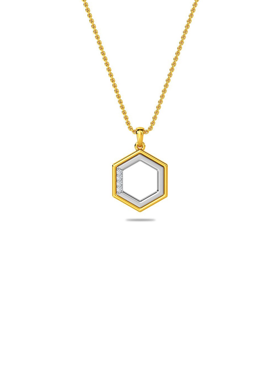 

KISNA DIAMOND AND GOLD JEWELLERY 18KT Pendant Diamond Weight - 0.04 CT