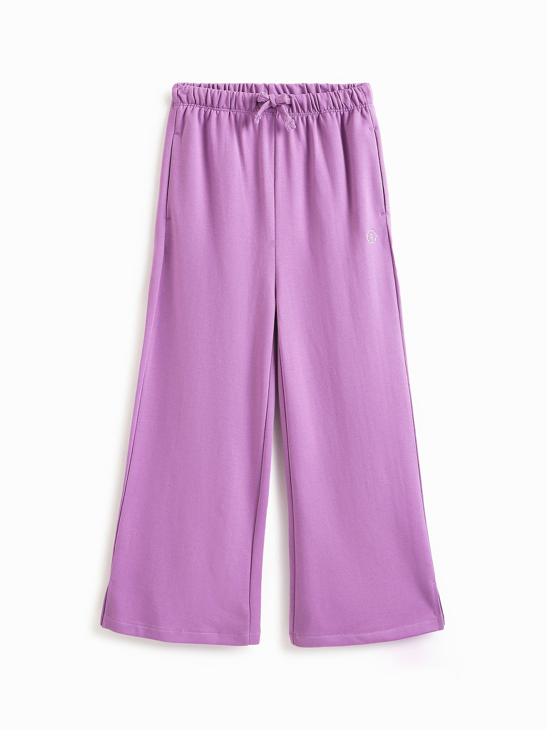 

Campana Girls Relaxed-Fit Mid-Rise Cotton Track Pants, Purple