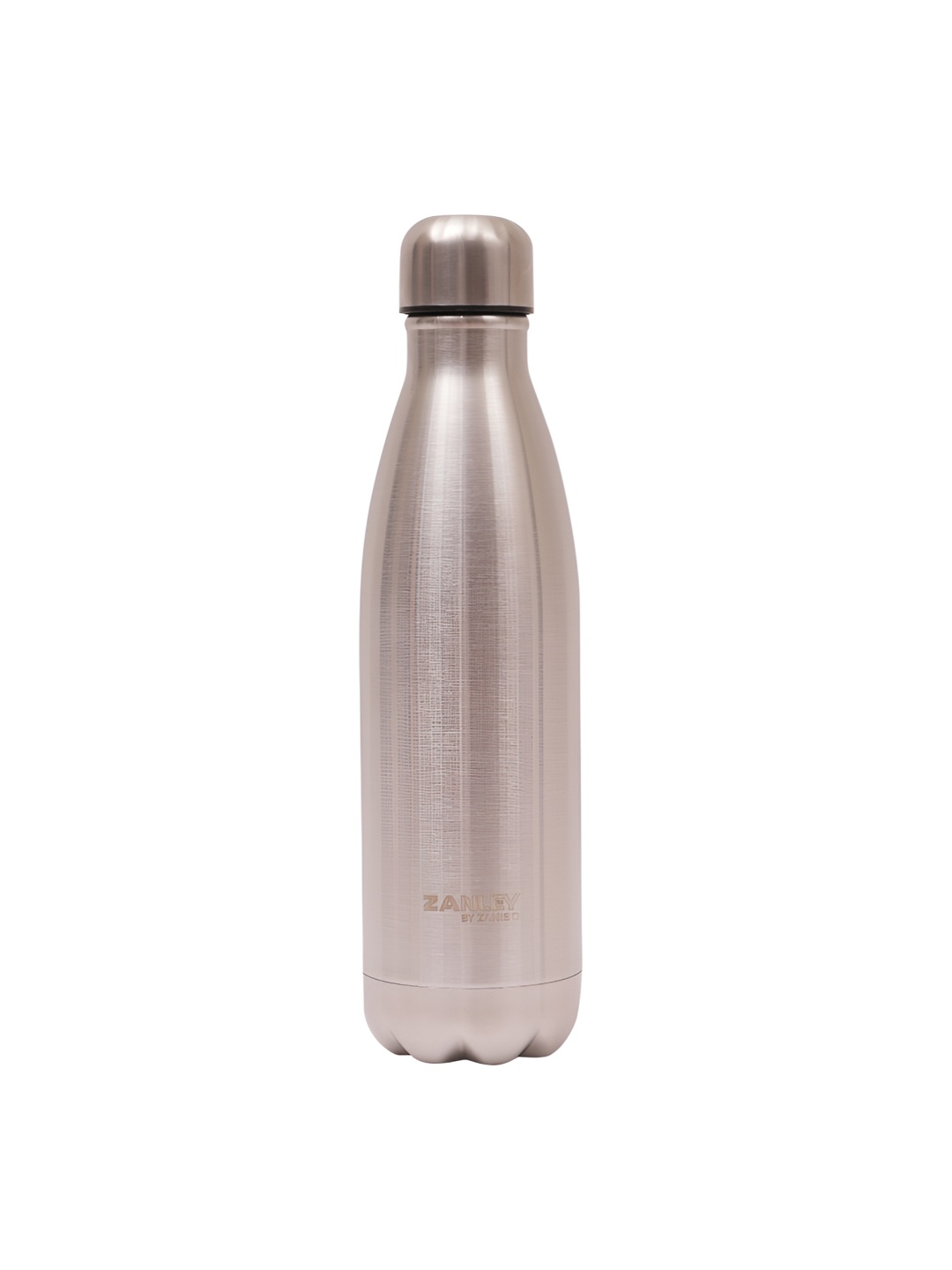 

ZANIBO Silver-Toned Stainless Steel Single Wall Vacuum Water Bottle 750 ml