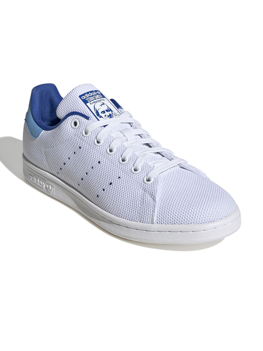 

ADIDAS Originals Men Textured Lace-Ups Round Toe Sneakers, White