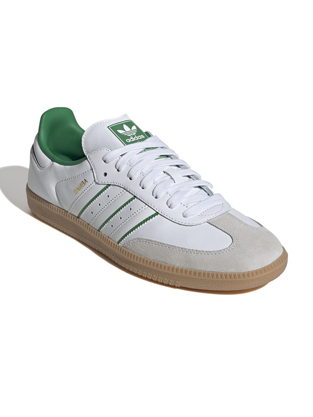 

ADIDAS Originals Men Striped Leather Sneakers, White