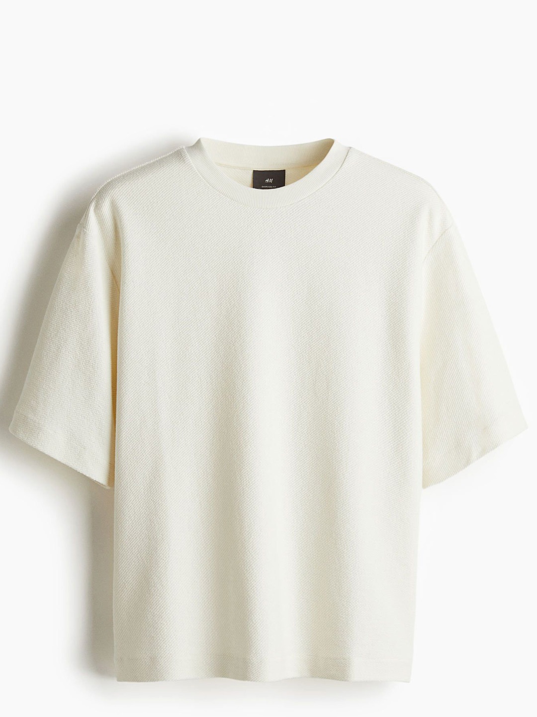 

H&M Oversized Fit Cotton T-shirt, White