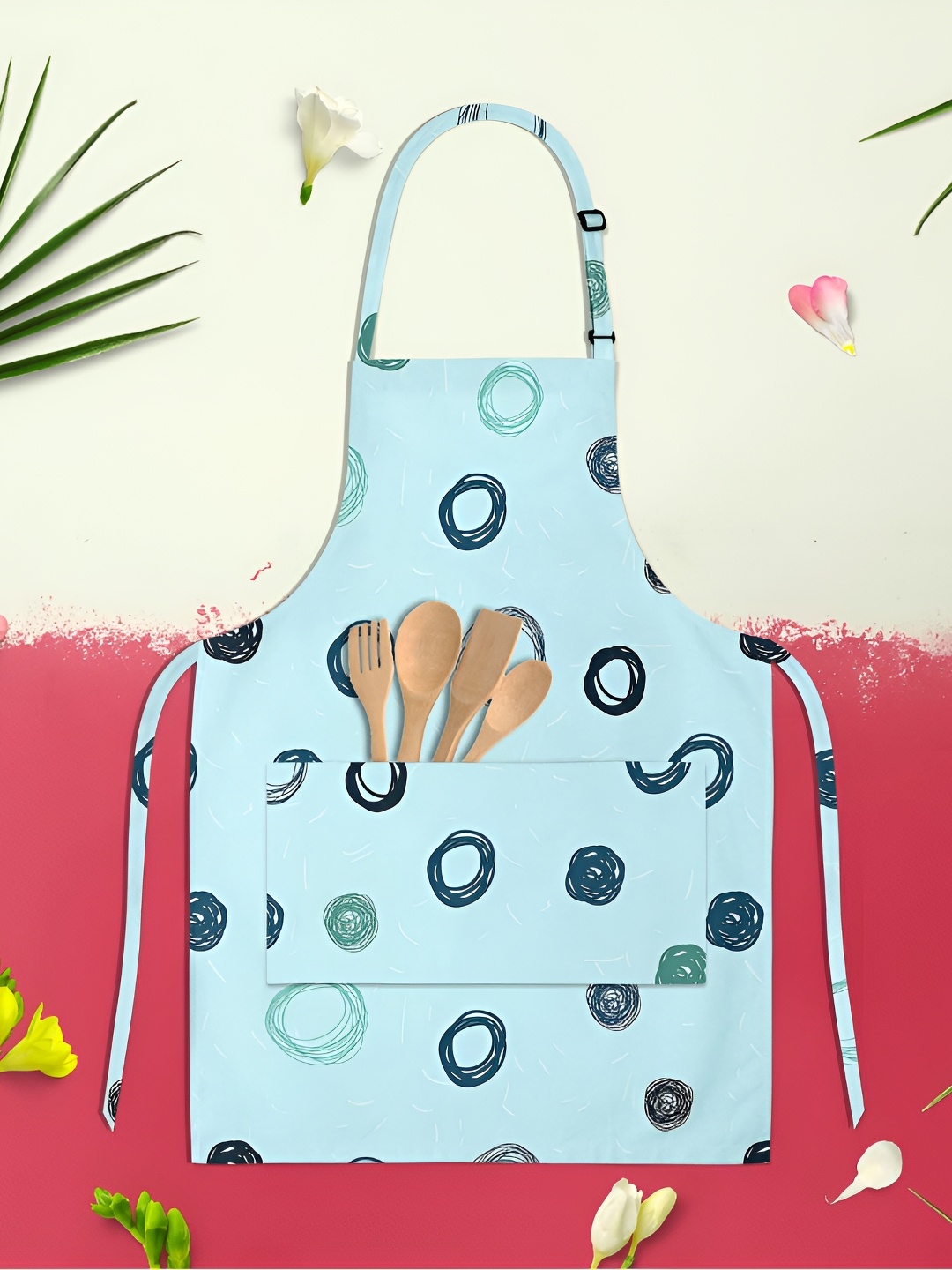 

ArtzFolio Blue Printed Cotton Aprons