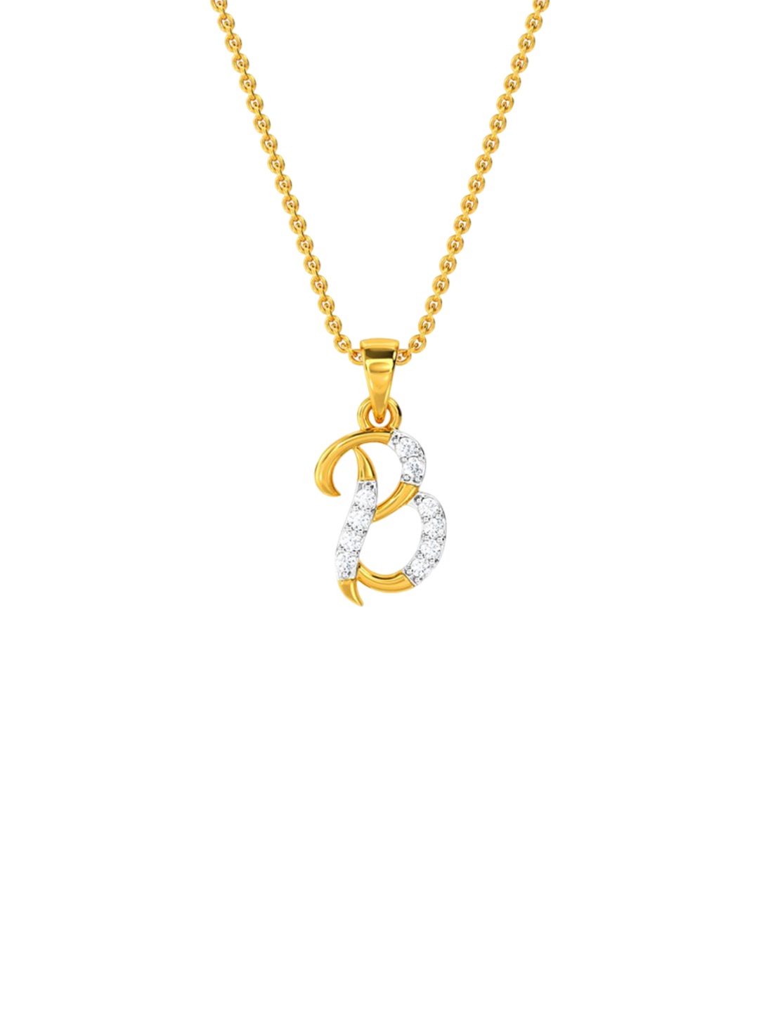 

KISNA DIAMOND AND GOLD JEWELLERY Women 14KT Pendant Diamond 0.07 CT