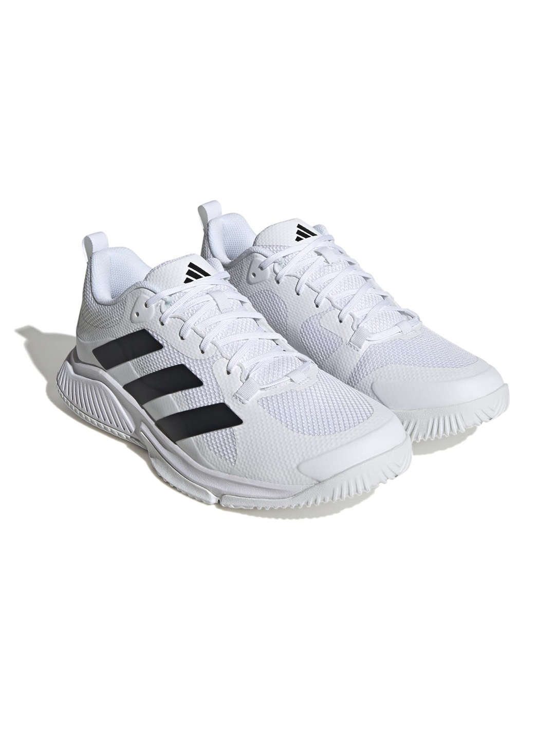 

ADIDAS Court Team Bounce 2.0 M Men Colourblocked Lace-Ups Sports Shoes, White