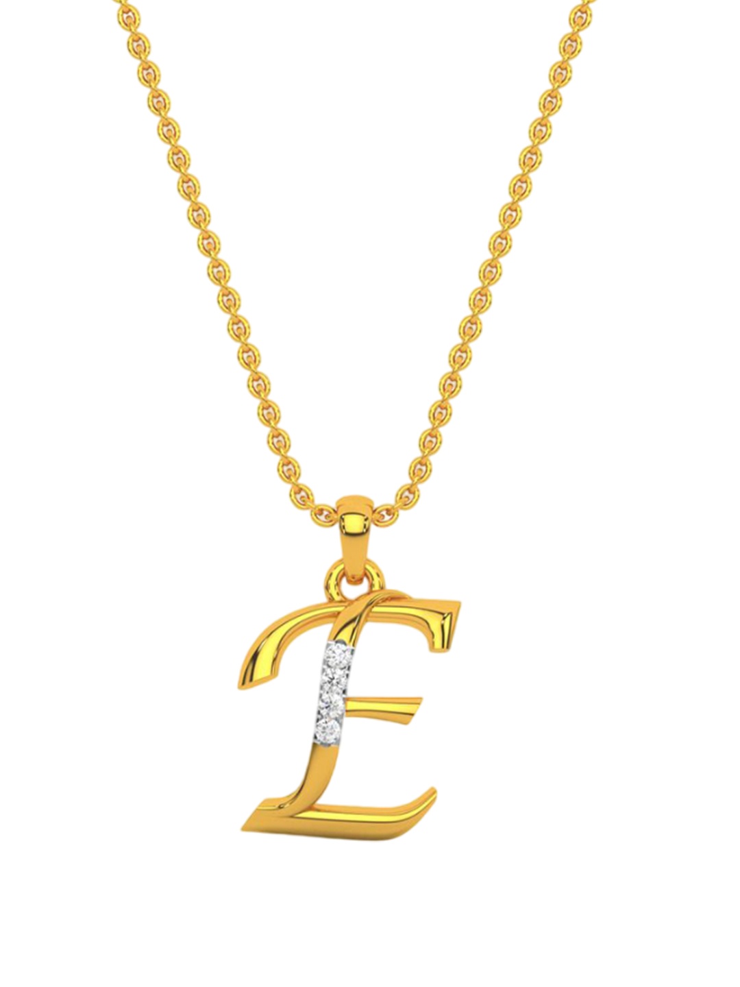 

KISNA DIAMOND AND GOLD JEWELLERY Women 14KT Pendant Diamond Weight - 0.01 CT