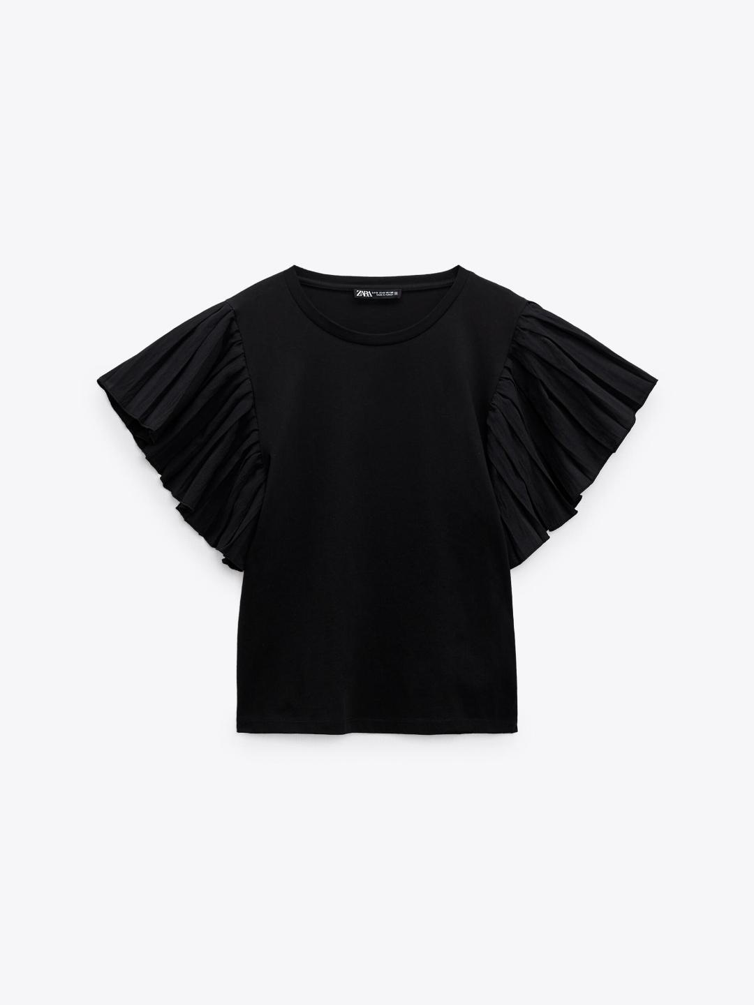 

ZARA Women Black Tshirts