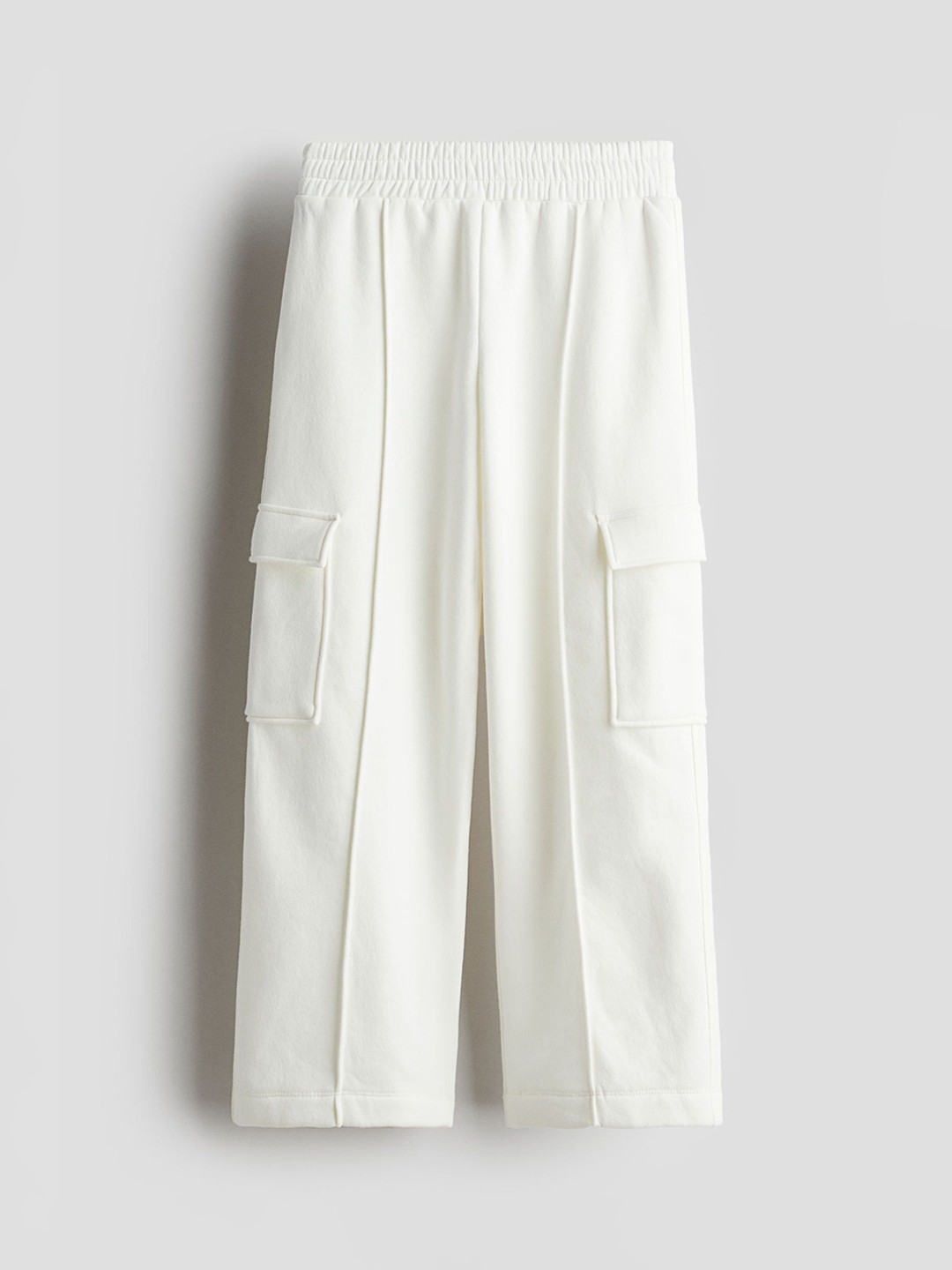 

H&M Girls Pull-On Cargo Trousers, White
