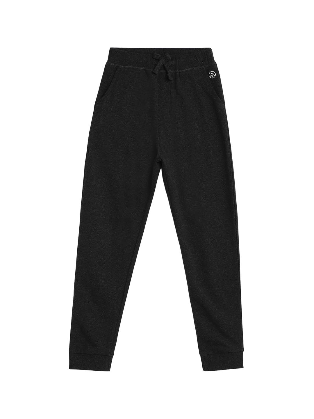 

Campana Boys Cotton Mid Rise Regular Fit Jogger Track Pants, Charcoal