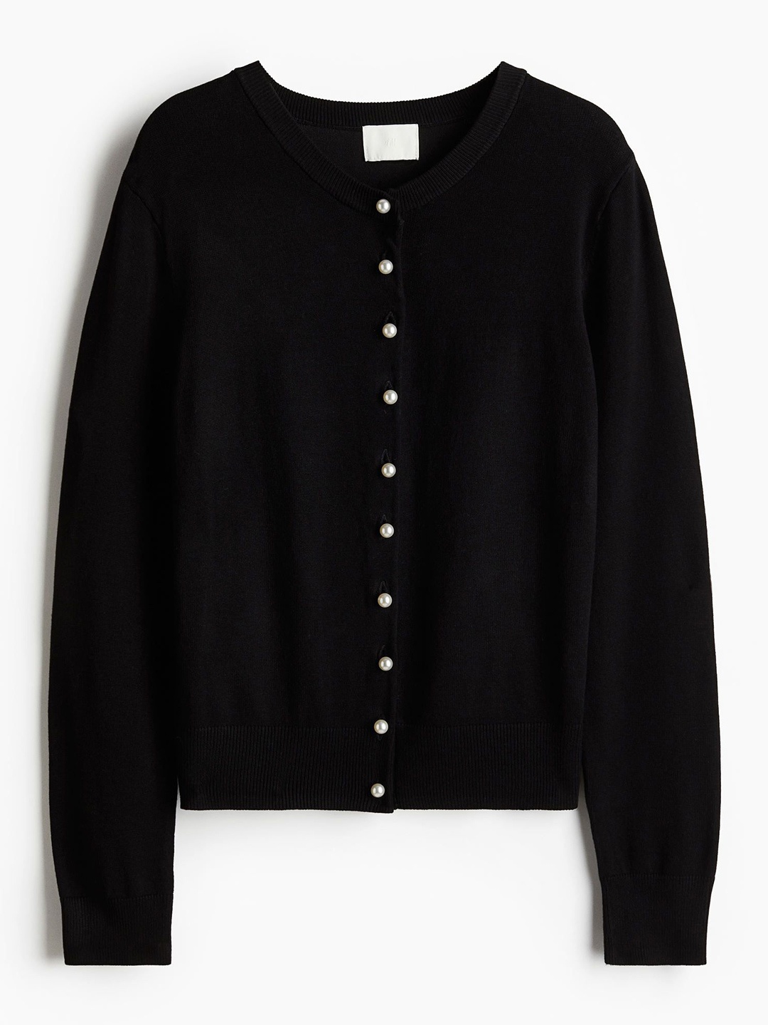 

H&M Women Knitted Cardigan, Black