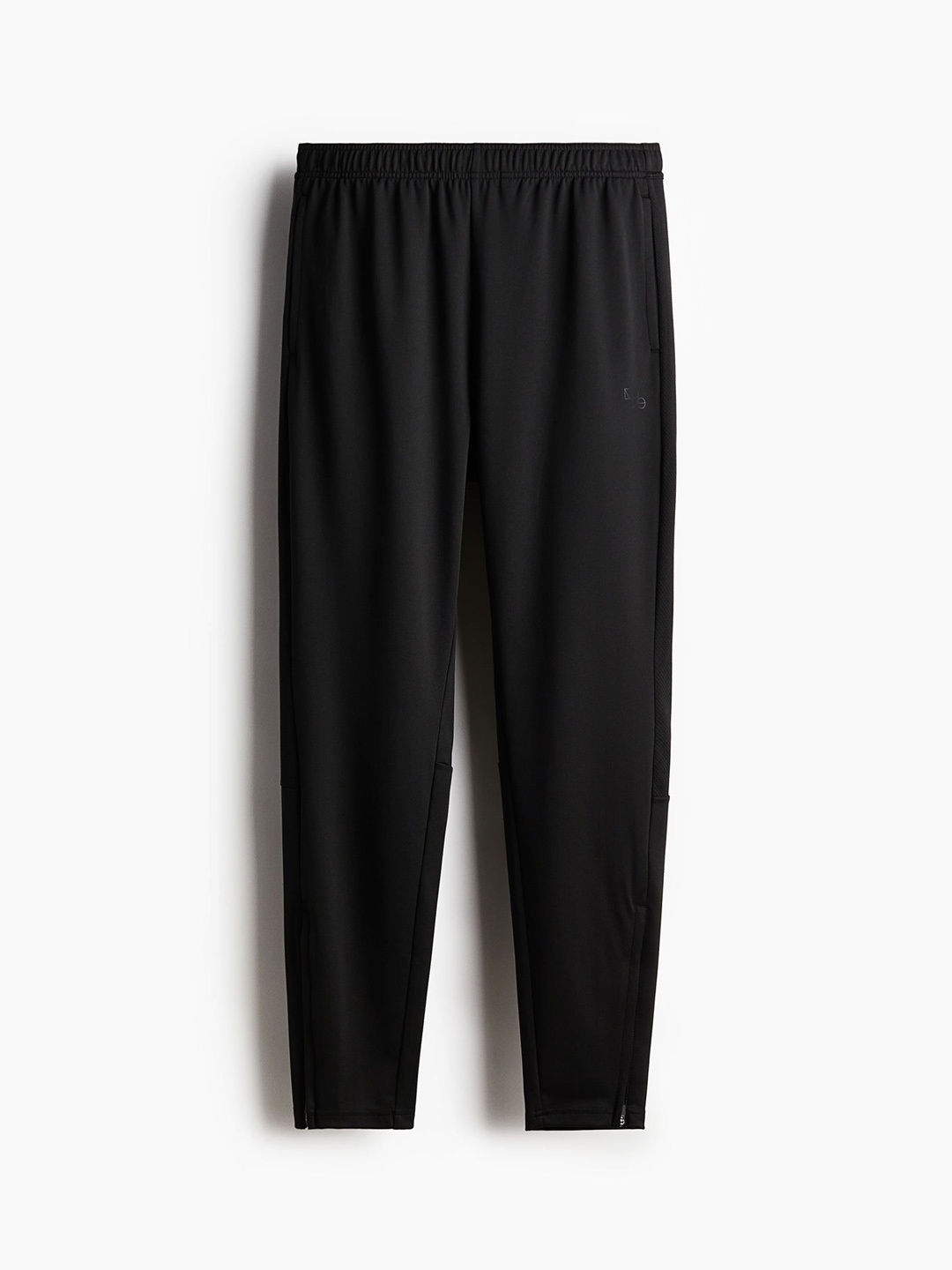 

H&M Slim Fit Track Pants In Dry Move, Black