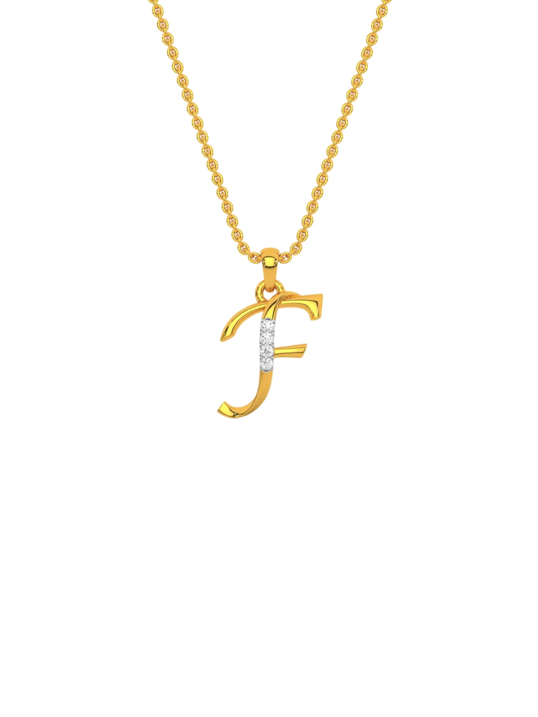 

KISNA DIAMOND AND GOLD JEWELLERY Women 14KT Pendant Diamond 0.38g