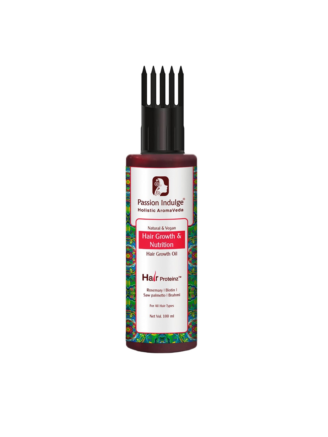 

Passion Indulge Rosemary Hair Growth Oil with Biotin - 100ml, Transparent