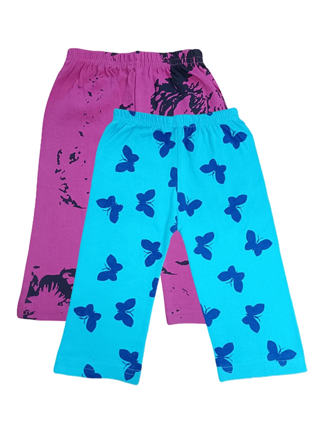 

FRENCH KLEIDER Boys Pack Of 2 Printed Relaxed-Fit Trackpants, Magenta