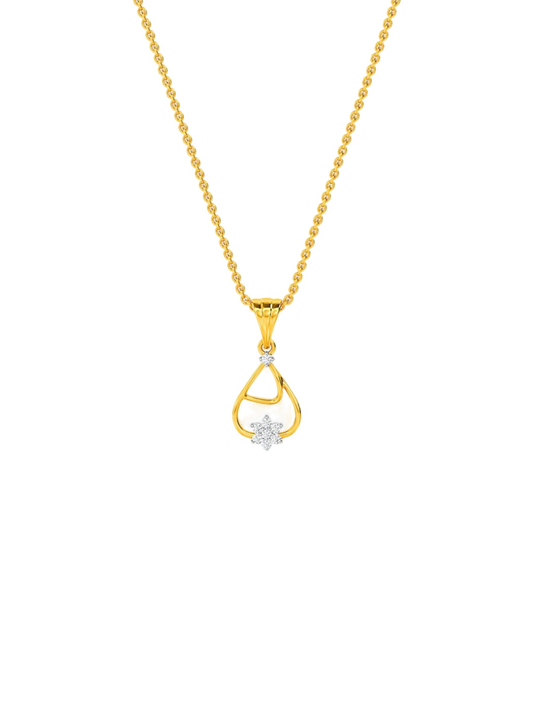 

KISNA DIAMOND AND GOLD JEWELLERY 14KT Diamond Pendant