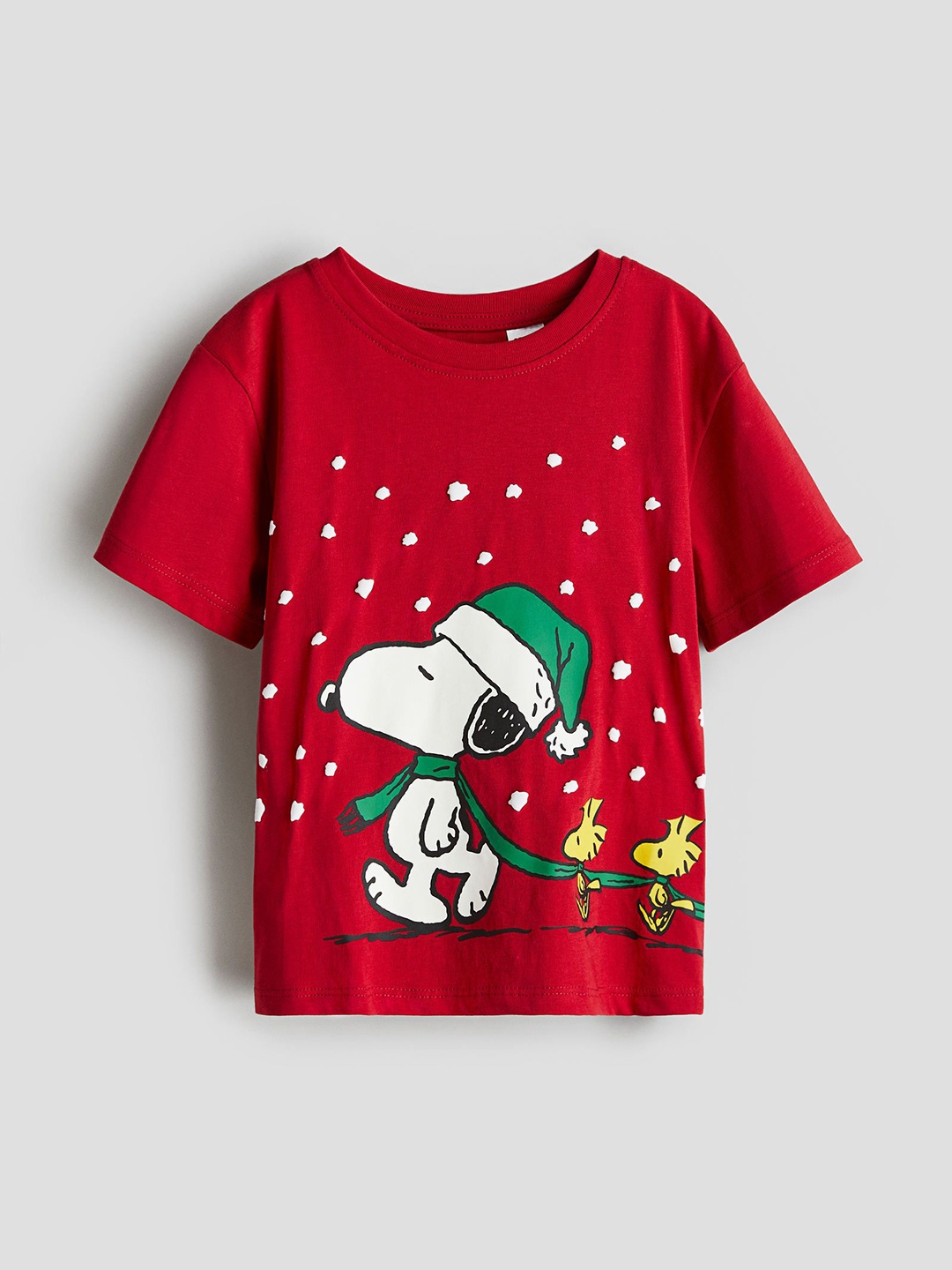 

H&M Girls Printed Tshir, Red