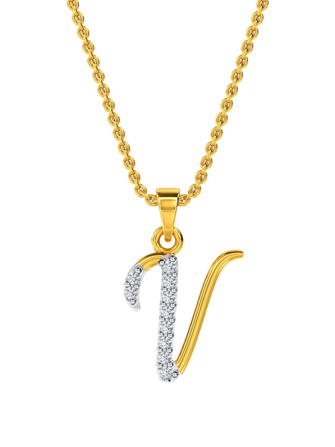

KISNA DIAMOND AND GOLD JEWELLERY 18KT Pendant Diamond Weight - 0.07 CT