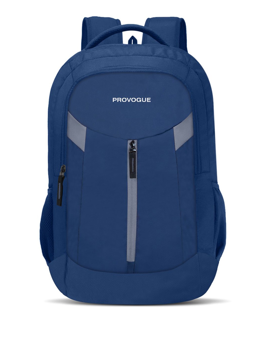 

Provogue Unisex Solid Ergonomic Padded Backpack, Navy blue