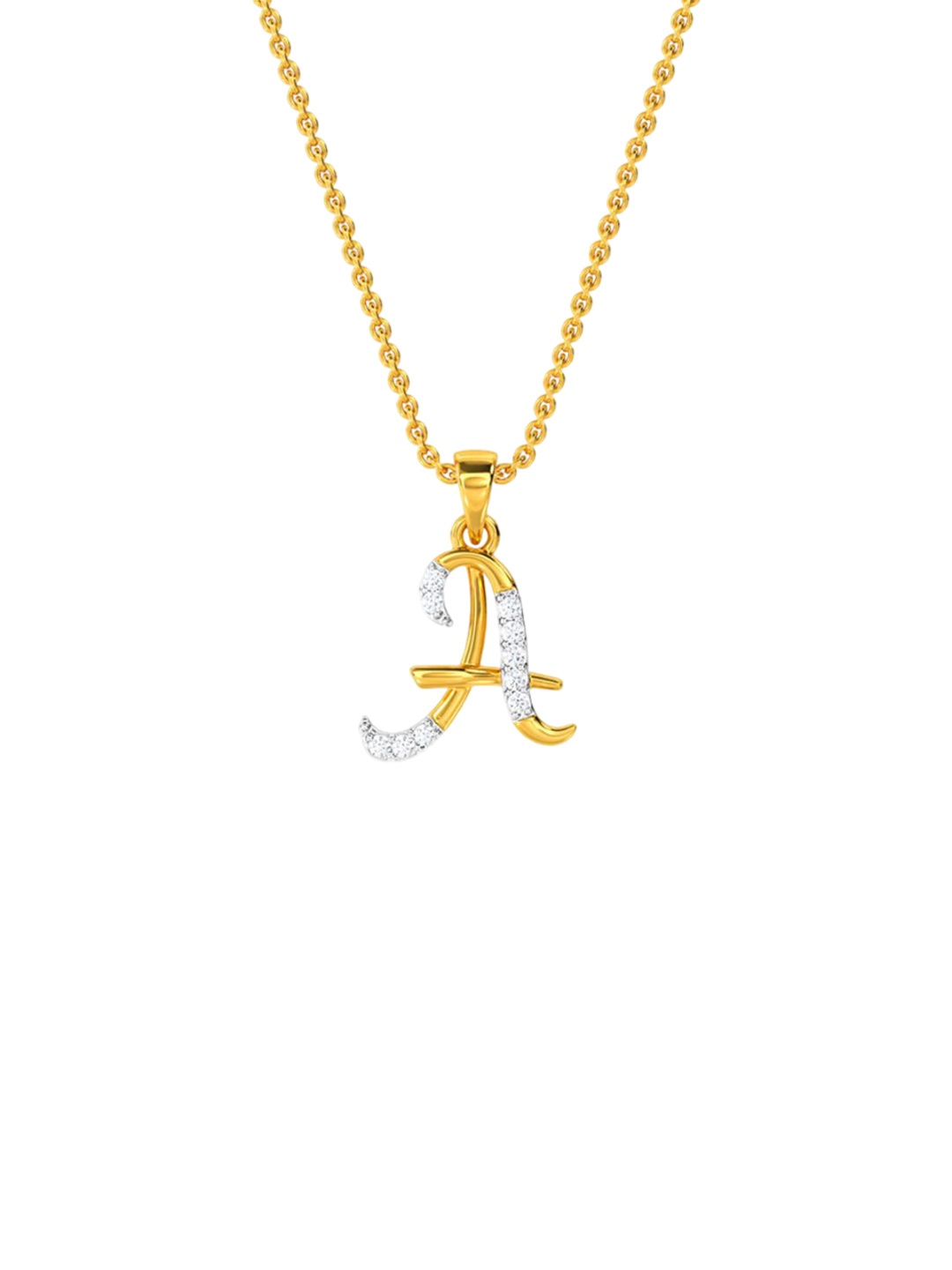 

KISNA DIAMOND AND GOLD JEWELLERY Women 14KT Pendant Diamond 0.07 carat