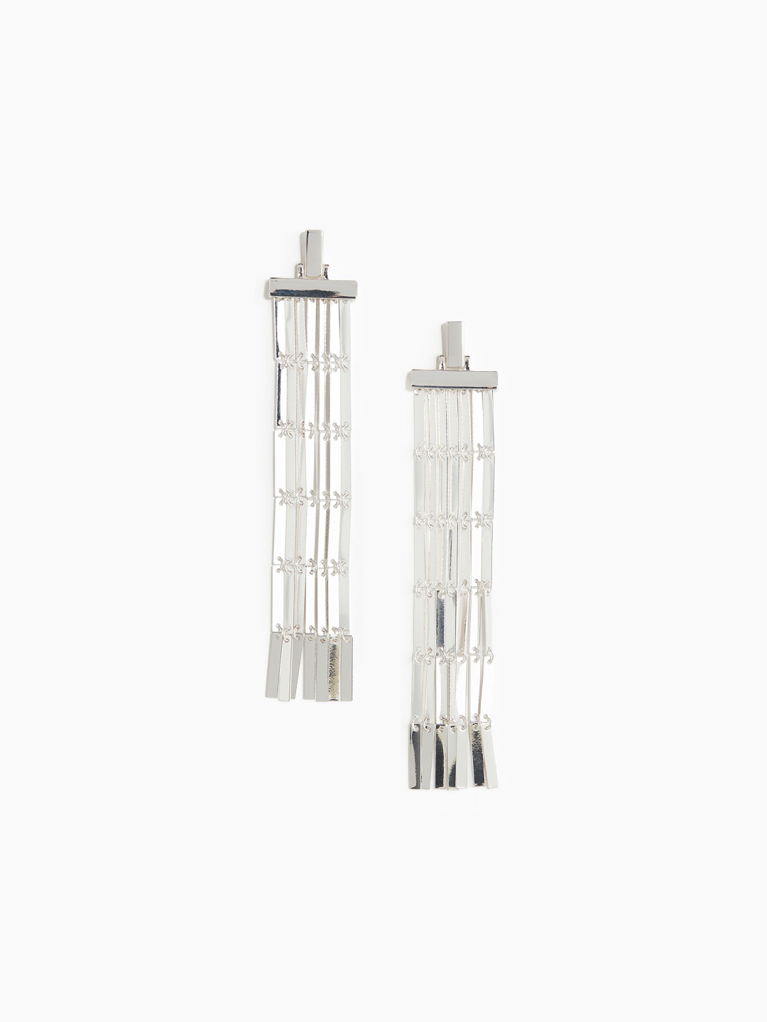 

H&M Long Earrings, Silver
