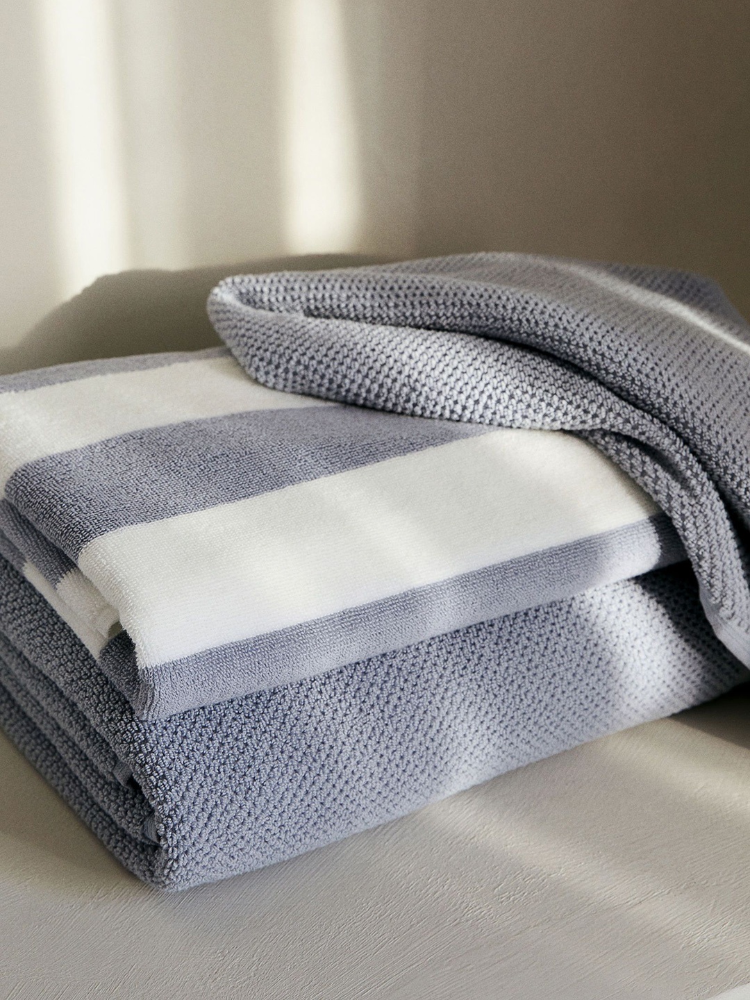 

H&M Blue Bath Towel