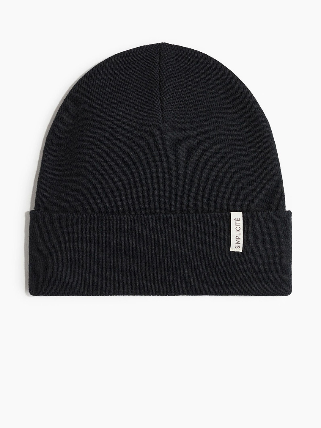 

H&M Women Fine-Knit Beanie, Black