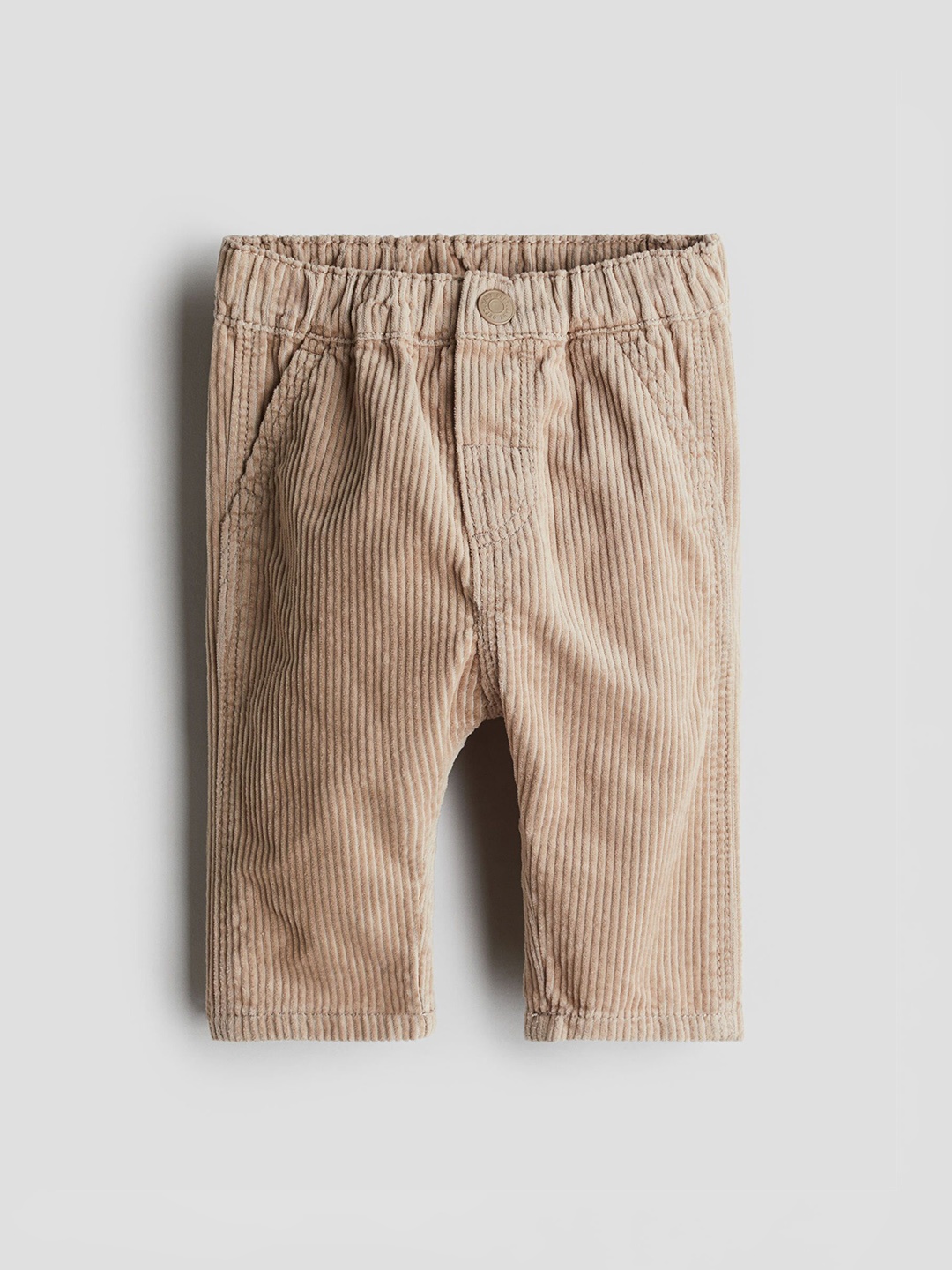 

H&M Boys Cotton Corduroy Trousers, Brown