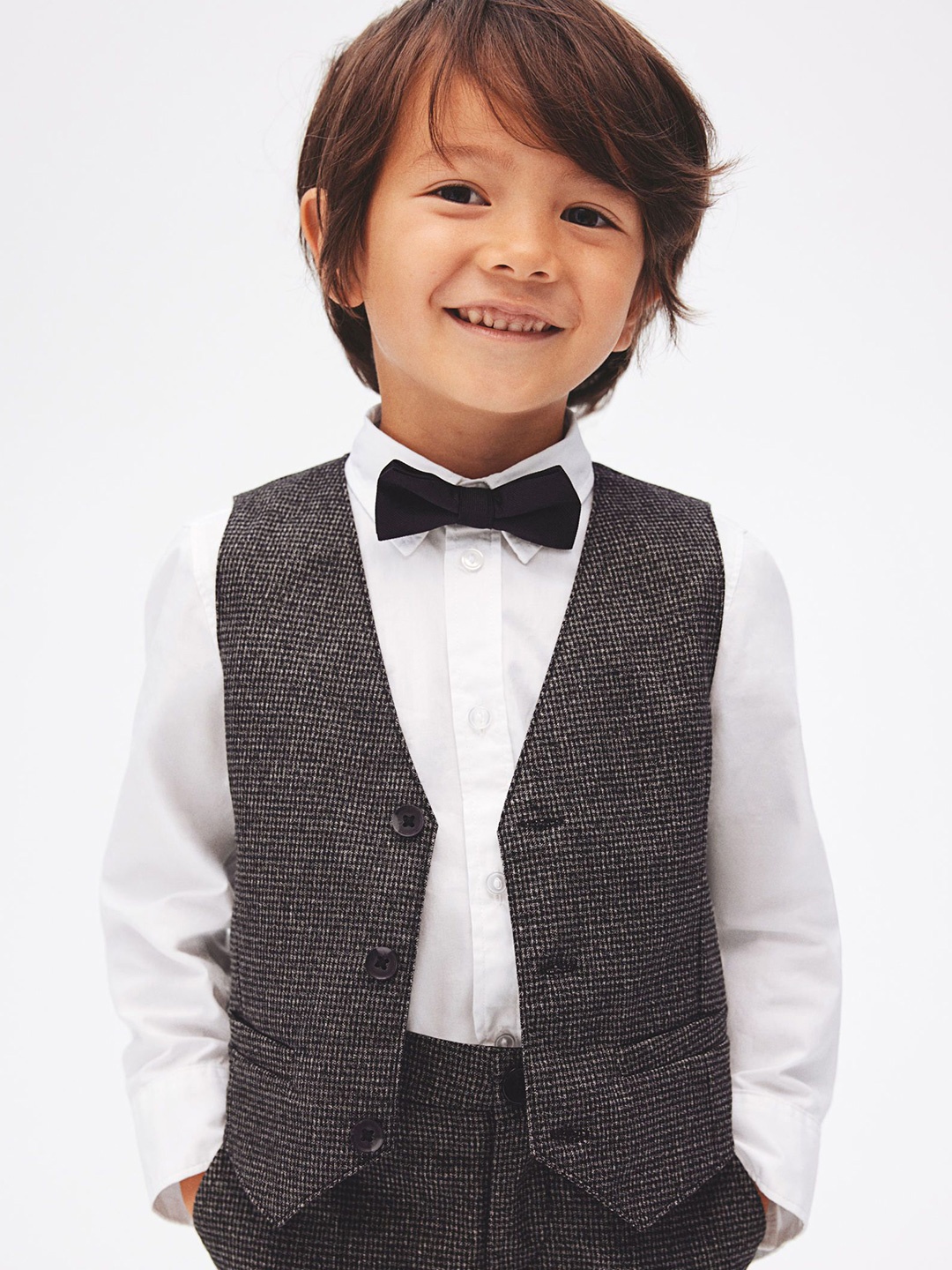 

H&M Boys 3-Piece Dressy Set, Black