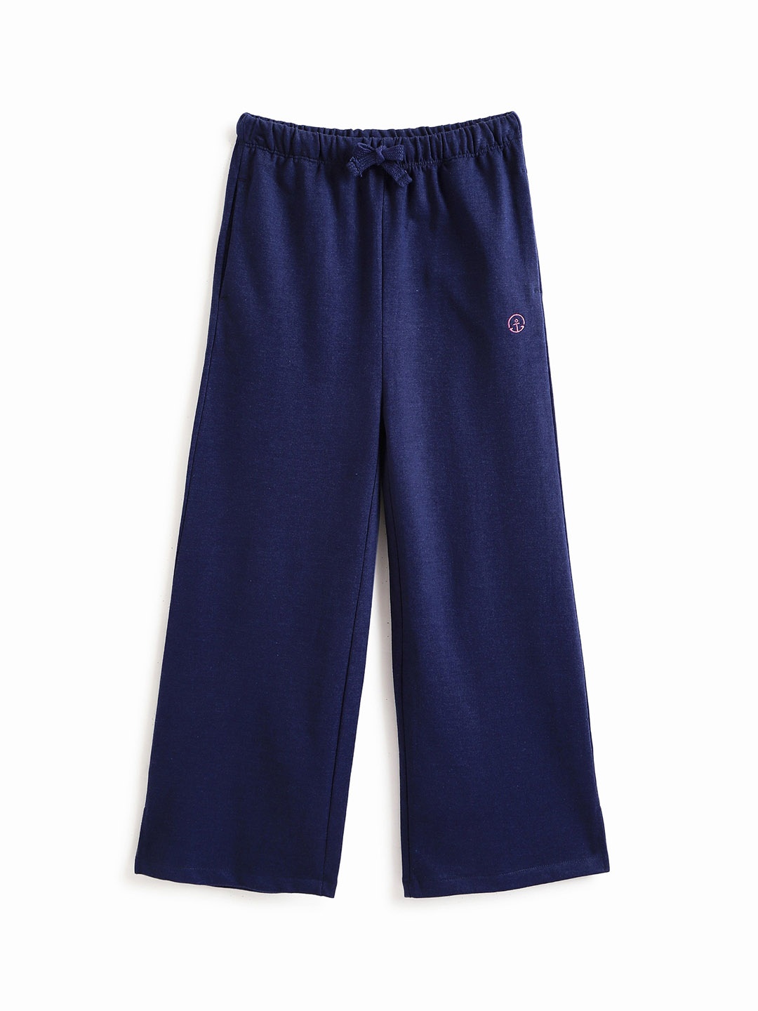 

Campana Girls Mid Rise Cotton Track Pant, Blue
