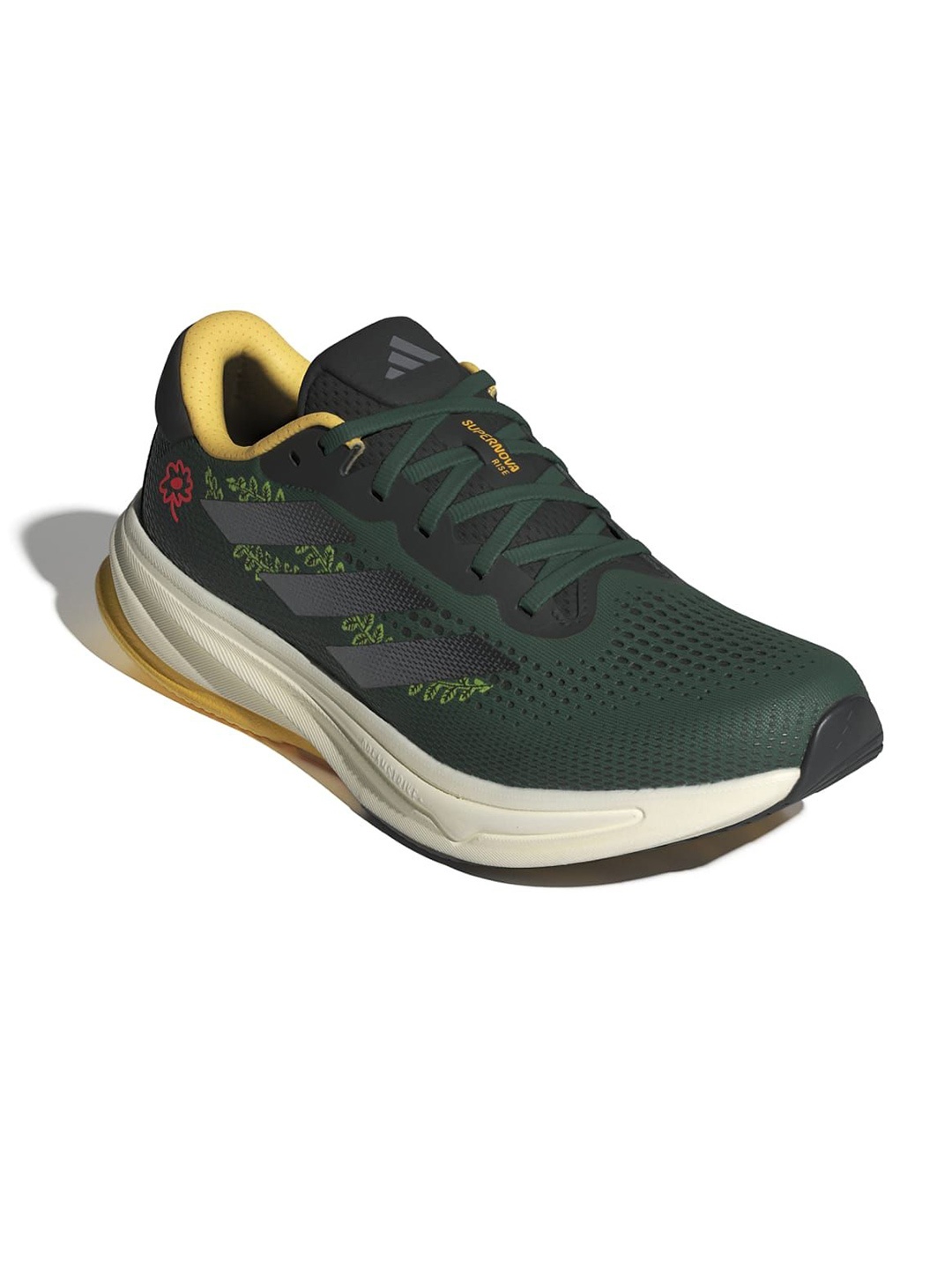 

ADIDAS Supernova Dawn Earth Day Men Lace Ups Sports Shoes, Green