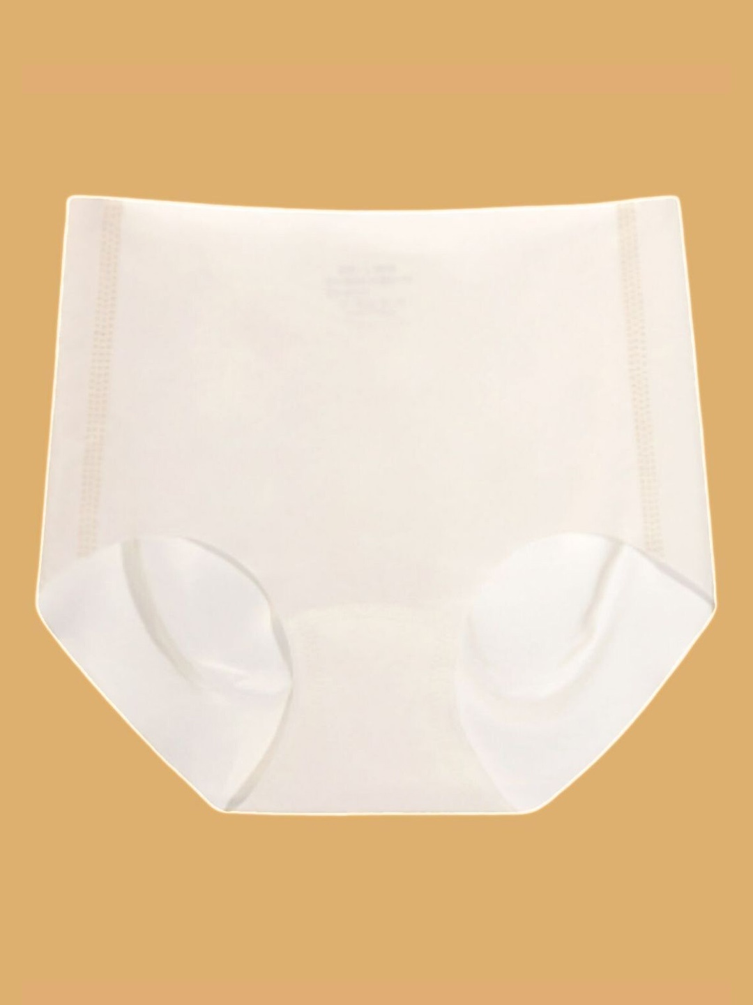 

WomanLikeU Women Mid-Rise Seamless Anti-Bacterial Basic Briefs, White