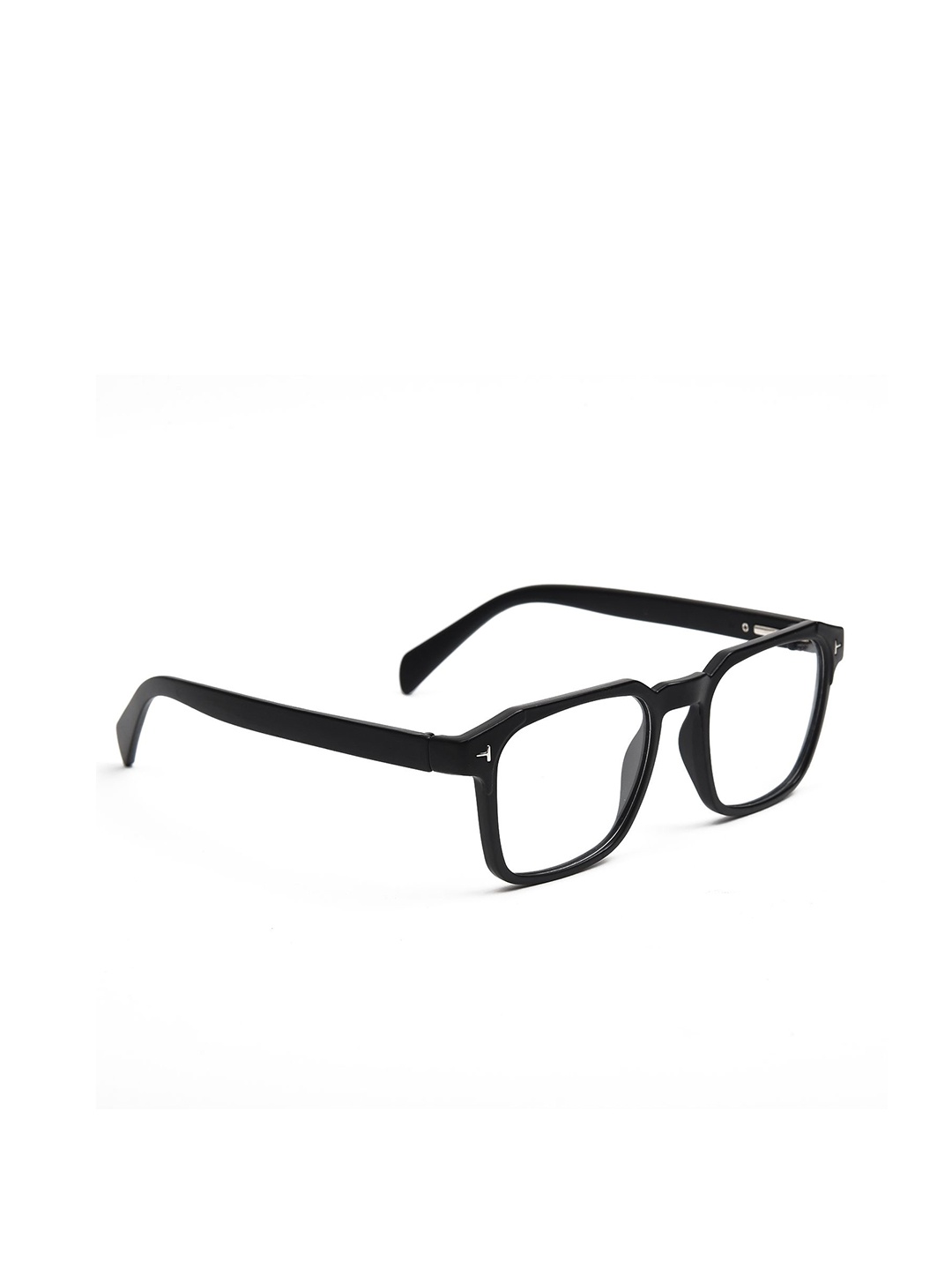 

OPTIFY Unisex Full Rim Square Frames, Transparent