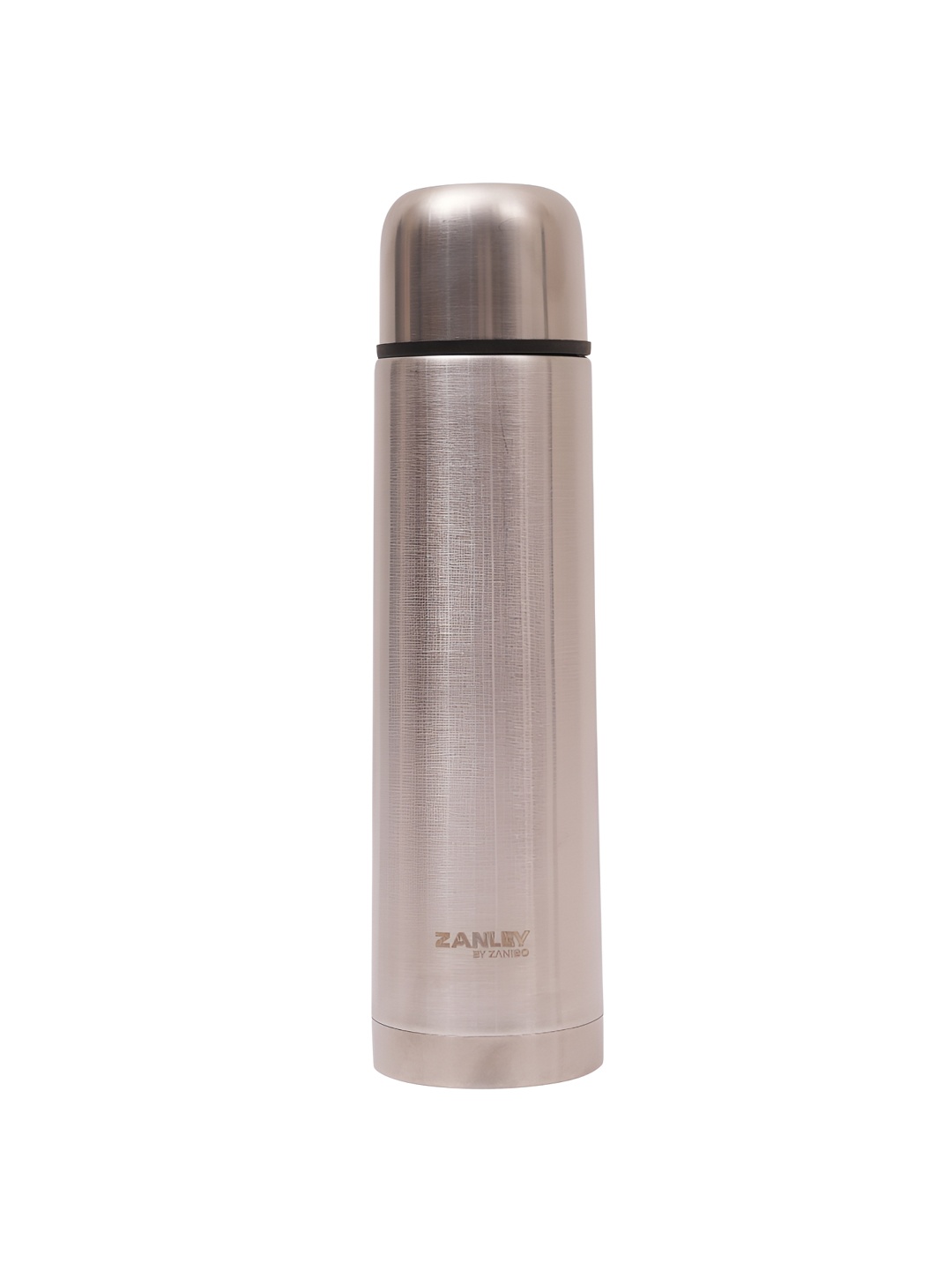 

ZANIBO Silver-Toned Stainless Steel Double Wall Vacuum Water Bottle-500 ML