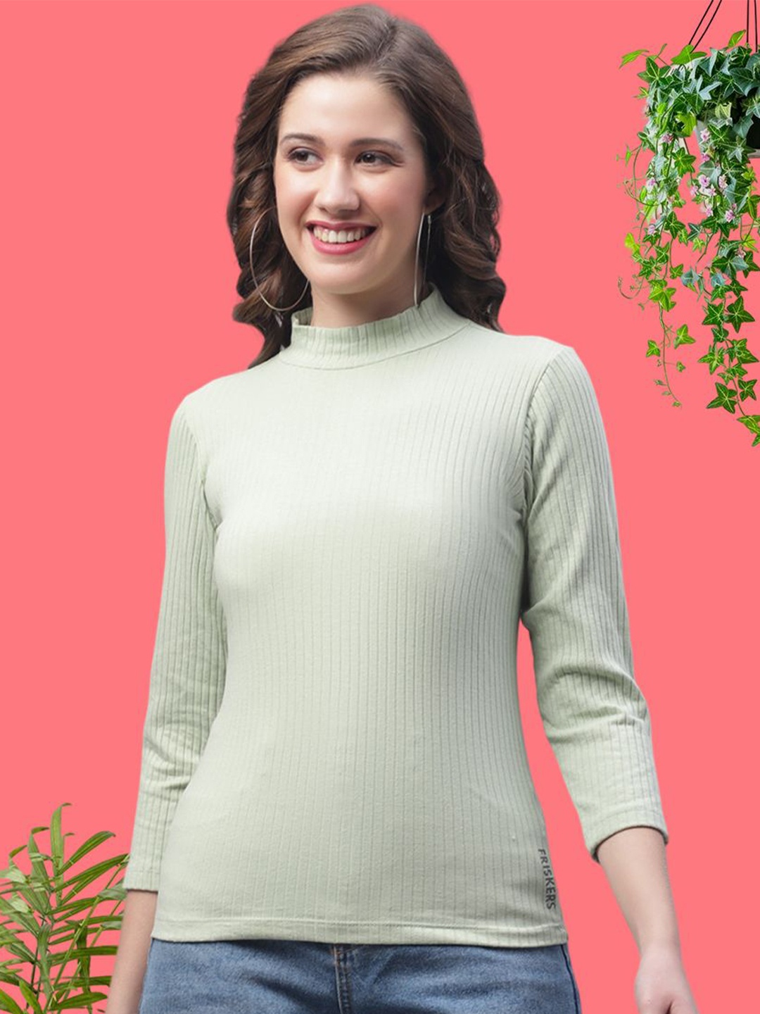 

FBAR Women Cotton Top, Sea green