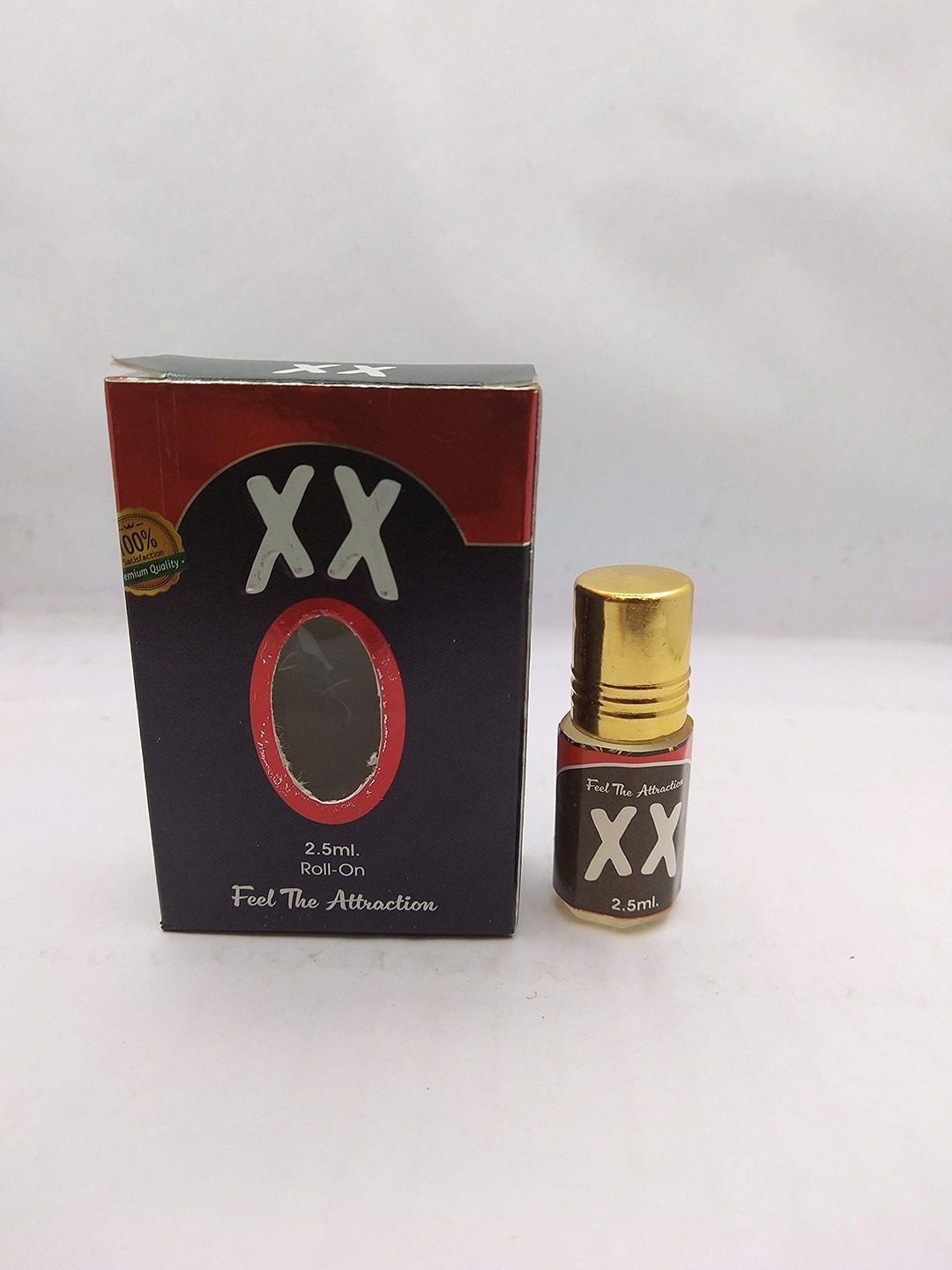 

RAVIOUR LIFESTYLE 100% Pure XX Alcohol Free Floral Roll On Attar - 2.5 ml, Transparent