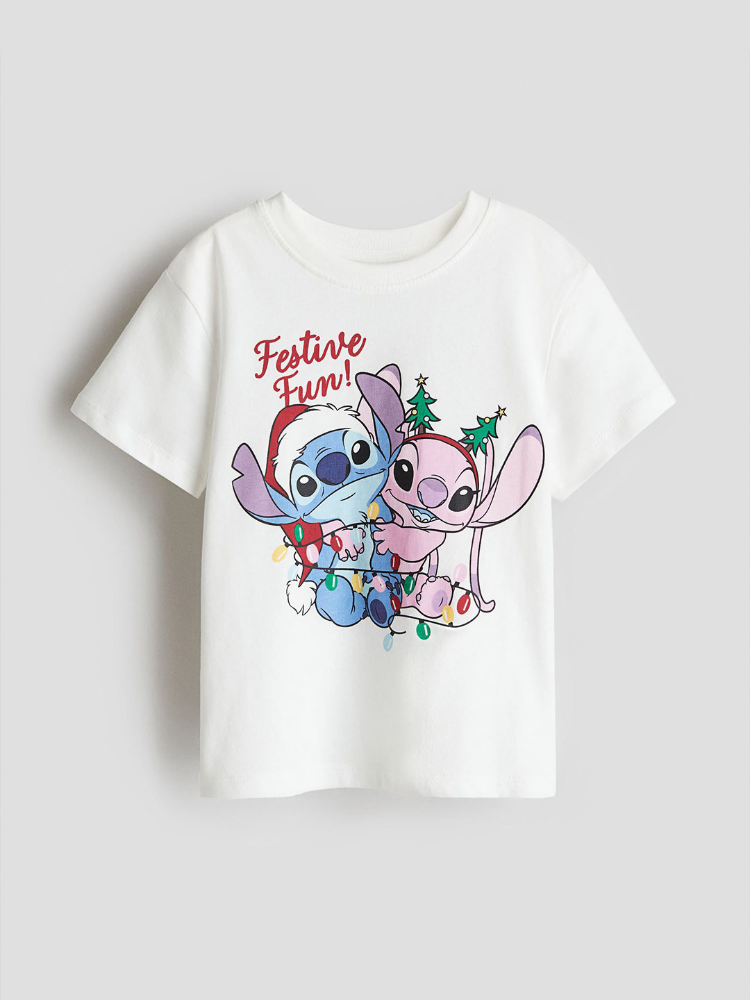 

H&M Girls Printed T-shirt, White